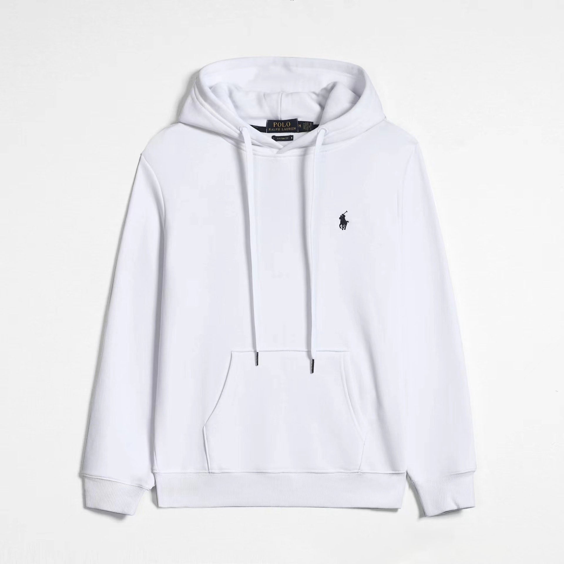 Ralph Lauren Men's Premium Cotton Pullover Sweatshirt – Classic Crew Neck Sweatshirt