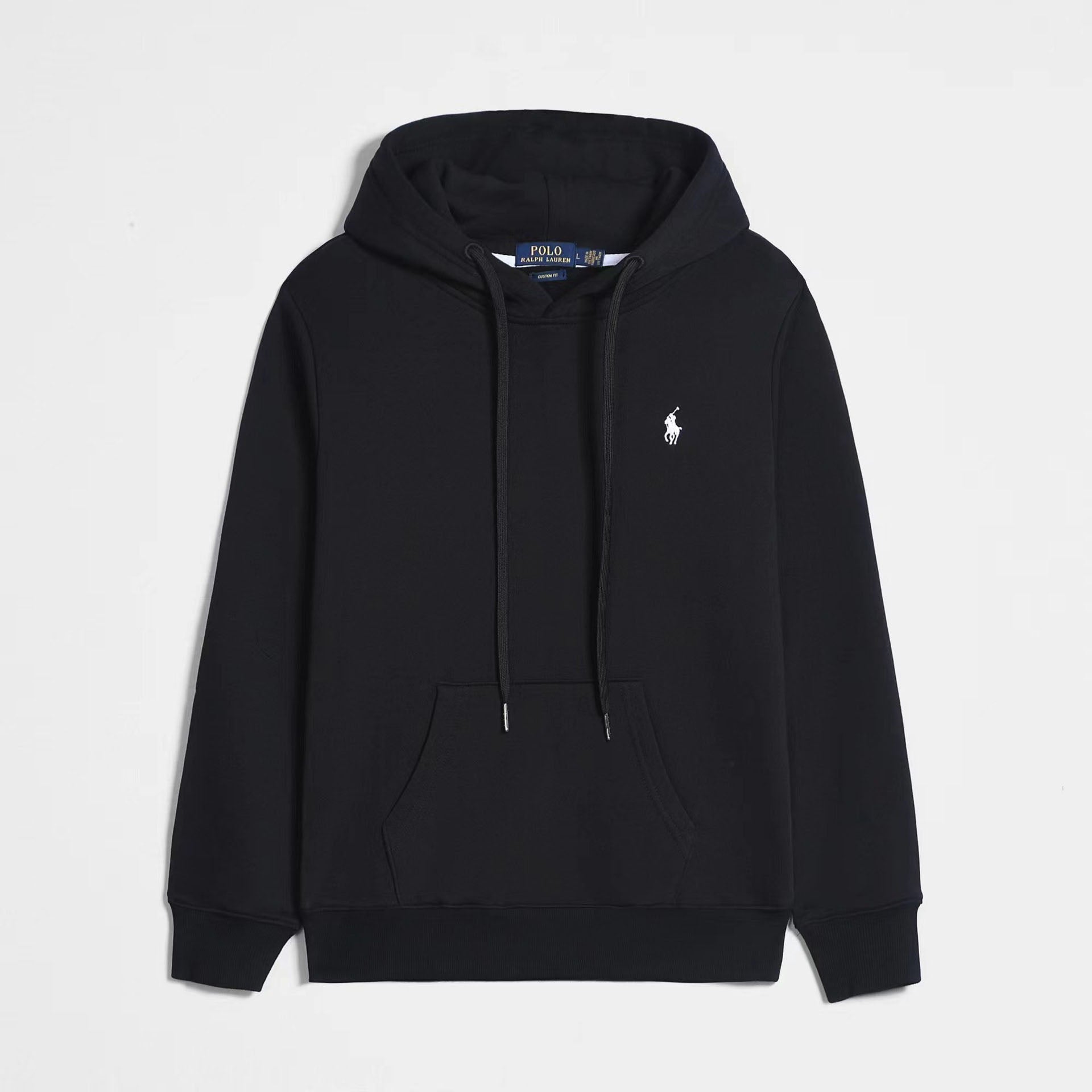 Ralph Lauren Men's Premium Cotton Pullover Sweatshirt – Classic Crew Neck Sweatshirt