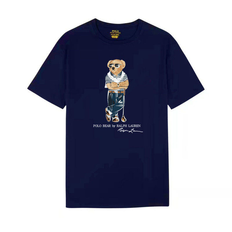 Ralph Lauren Polo Bear Graphic T-Shirt – Premium Cotton Short Sleeve Crew Neck