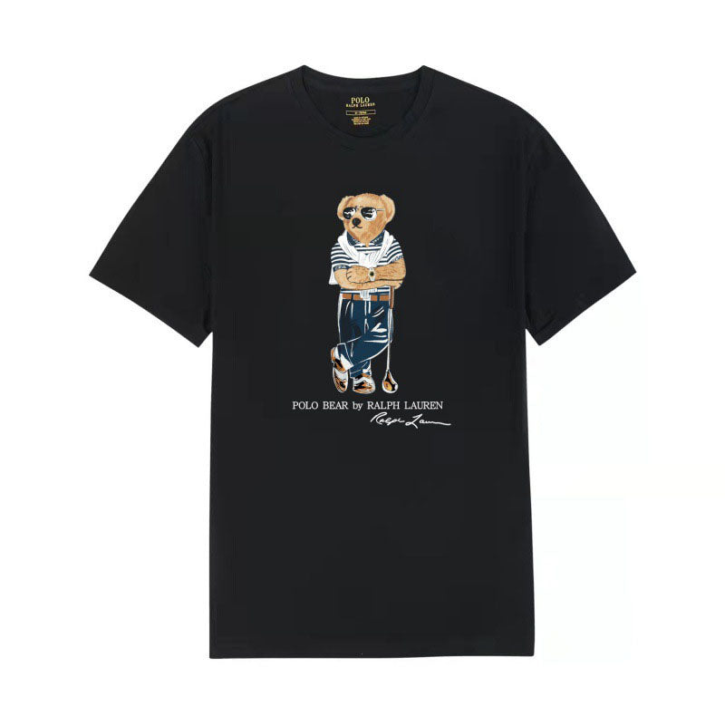 Ralph Lauren Polo Bear Graphic T-Shirt – Premium Cotton Short Sleeve Crew Neck