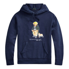 Ralph Lauren Men's Polo Bear Printed Hoodie – Premium Cotton Streetwear Sweatshirt