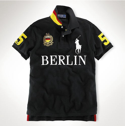 Men's Premium Cotton City Polo Shirt – Short Sleeve Classic Collar Tee