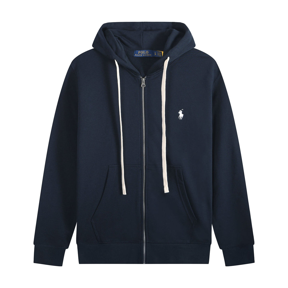 Ralph Lauren Classic Fit Pullover Sweatshirt – Embroidered Cotton Crew Neck