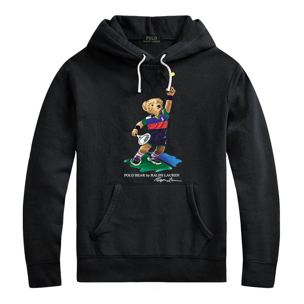 Ralph Lauren Polo Bear Graphic Hoodie – Classic Fit Cotton Pullover