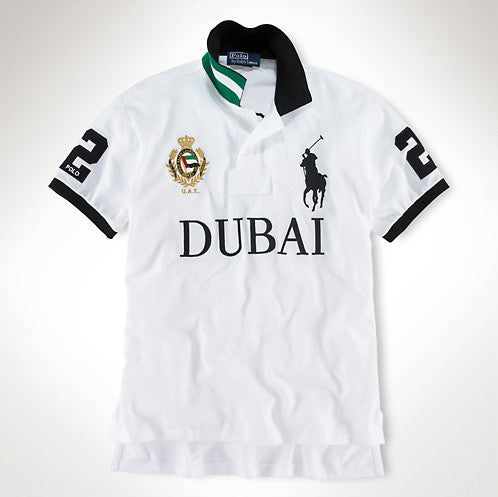 Men's Premium Cotton City Polo Shirt – Short Sleeve Classic Collar Tee