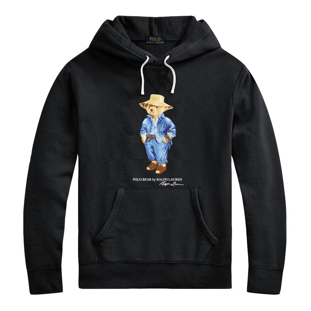 Ralph Lauren Polo Bear Embroidered Hoodie – Premium Fleece Pullover