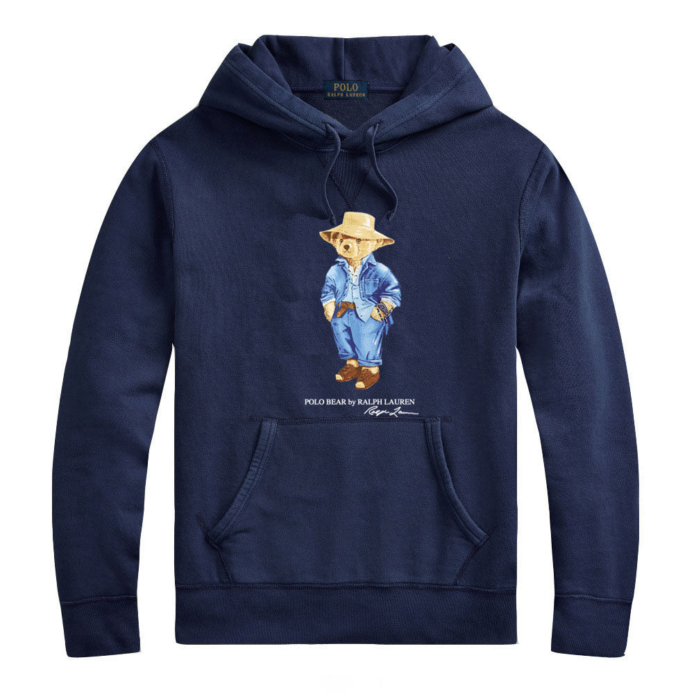 Ralph Lauren Polo Bear Embroidered Hoodie – Premium Fleece Pullover
