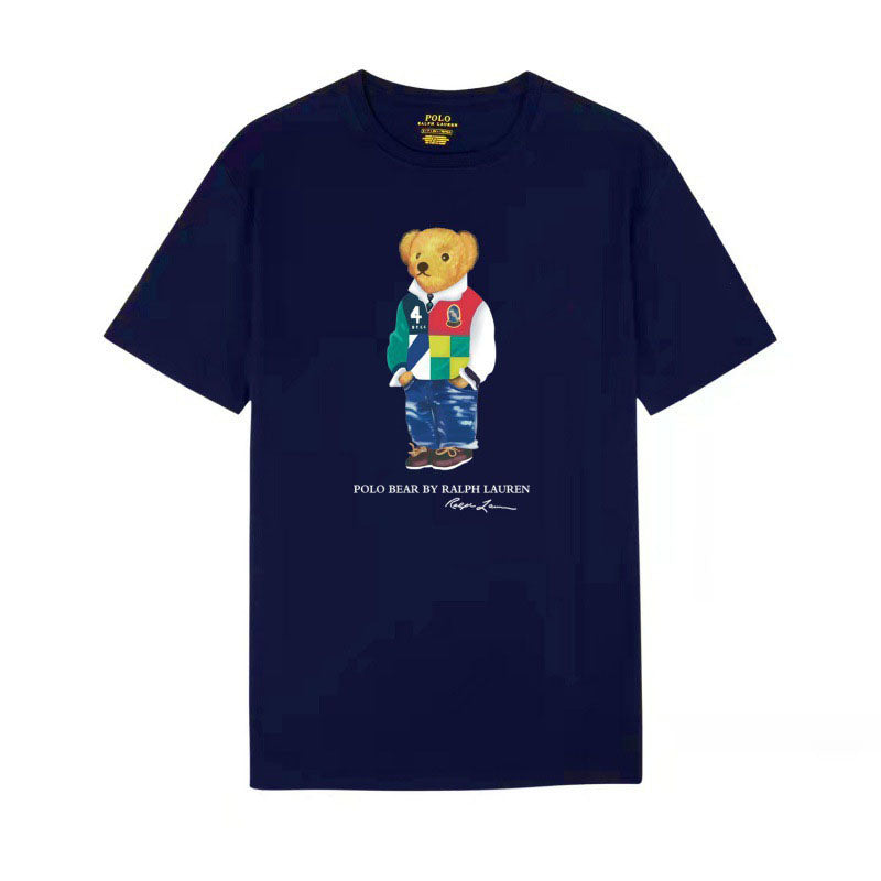 Ralph Lauren Polo Bear Signature Cotton Crew Neck T-Shirt – Classic Everyday Style
