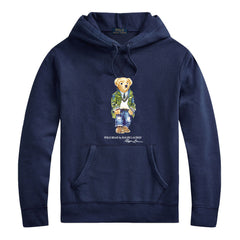 Ralph Lauren Men's Cotton Hoodie with Polo Bear Print – Everyday Street Style