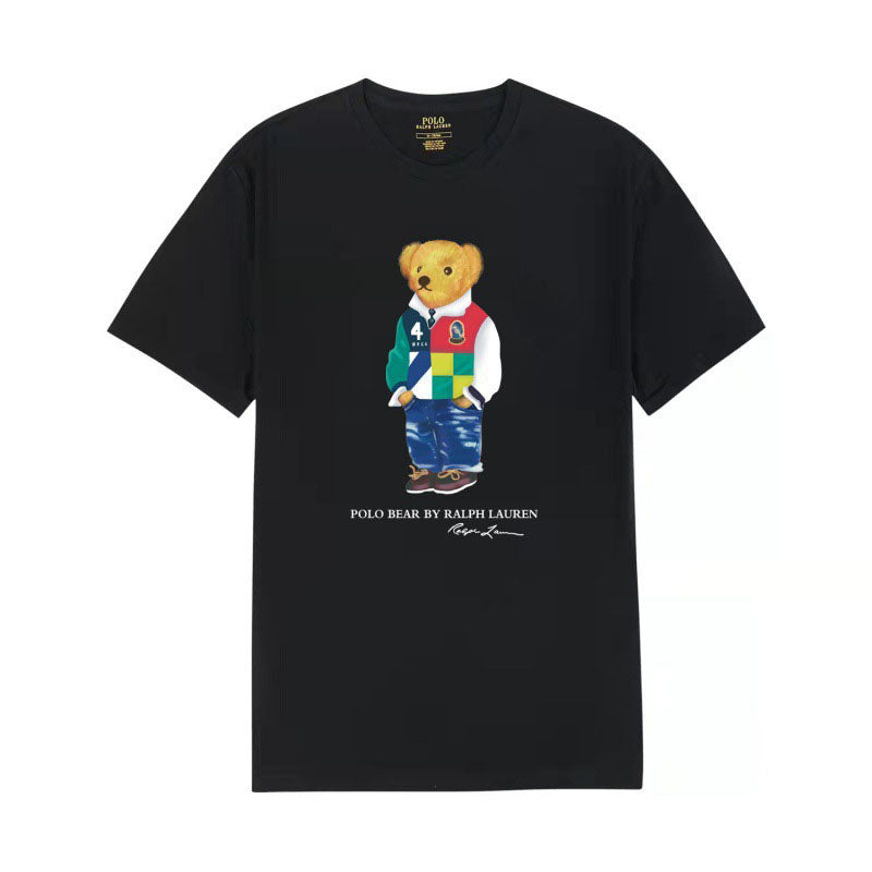 Ralph Lauren Polo Bear Signature Cotton Crew Neck T-Shirt – Classic Everyday Style