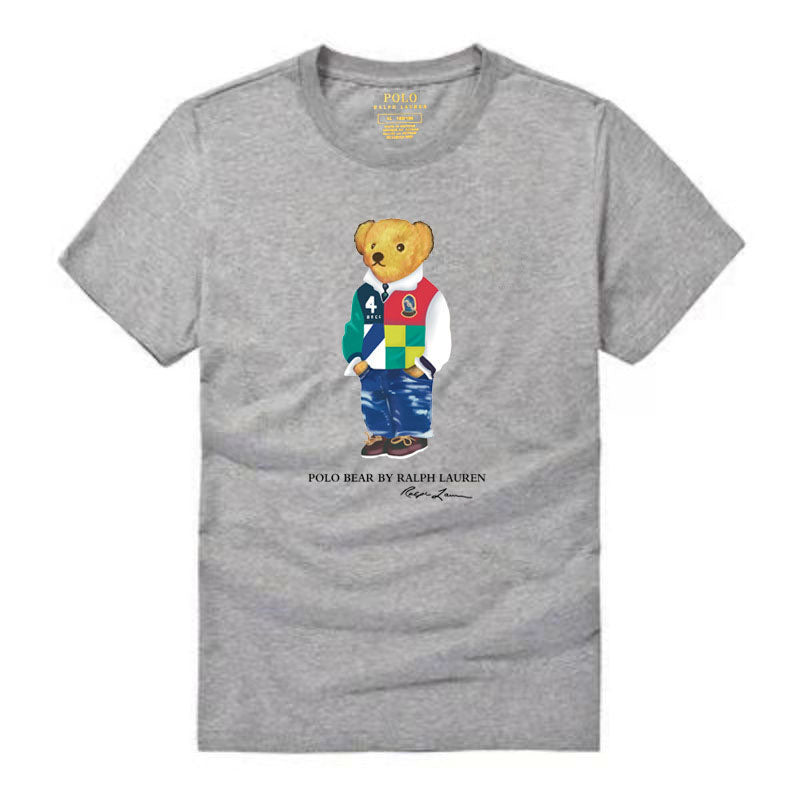 Ralph Lauren Polo Bear Signature Cotton Crew Neck T-Shirt – Classic Everyday Style