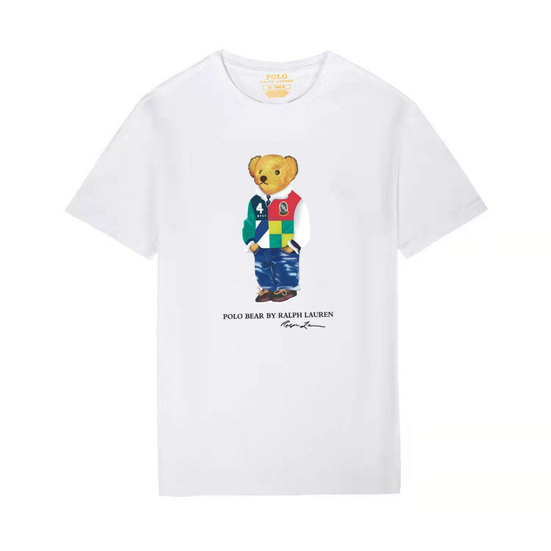 Ralph Lauren Polo Bear Signature Cotton Crew Neck T-Shirt – Classic Everyday Style