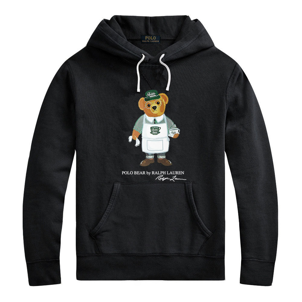 Ralph Lauren Polo Bear Casual Hoodie – Soft Cotton Pullover Sweatshirt