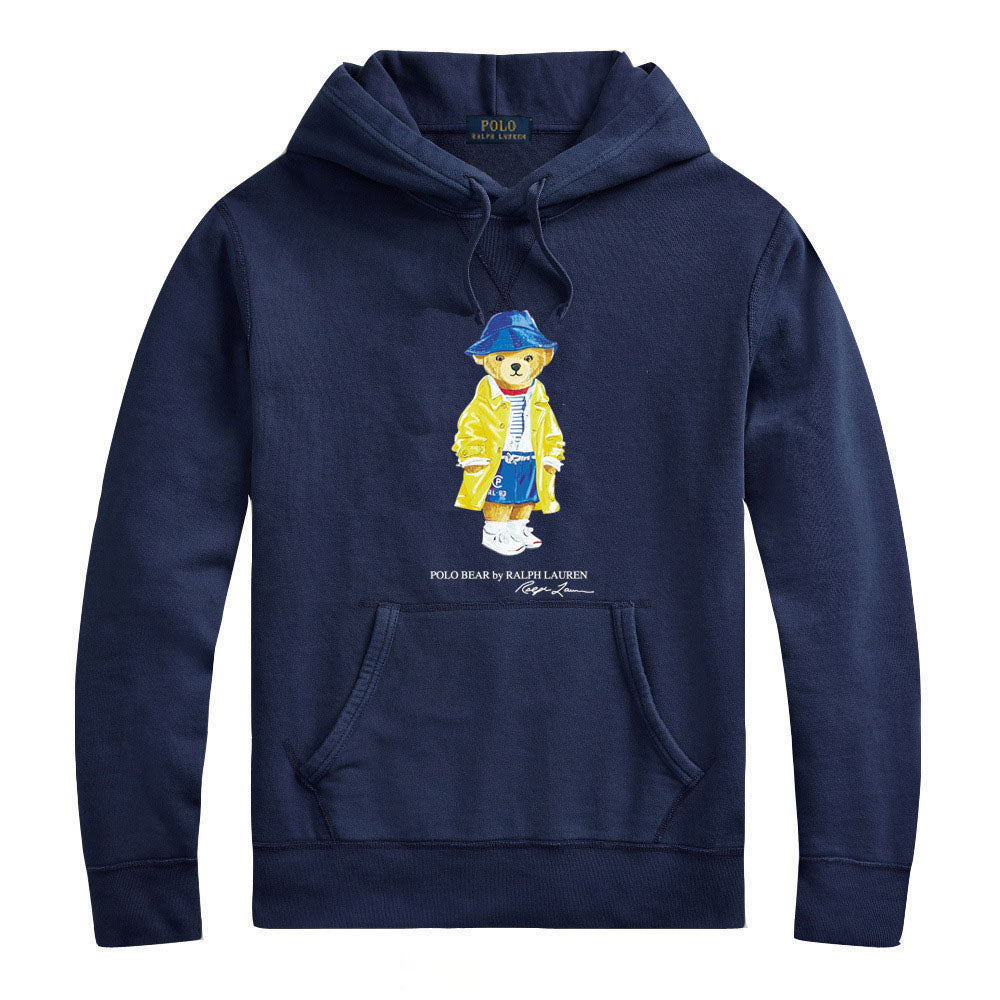 Ralph Lauren Graphic Bear Hoodie – Classic Hooded Cotton Sweatshirt