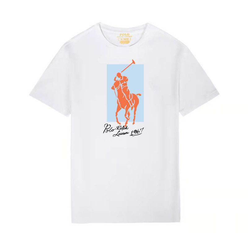Ralph Lauren Essential Cotton Tee – Classic Short Sleeve Crew Neck