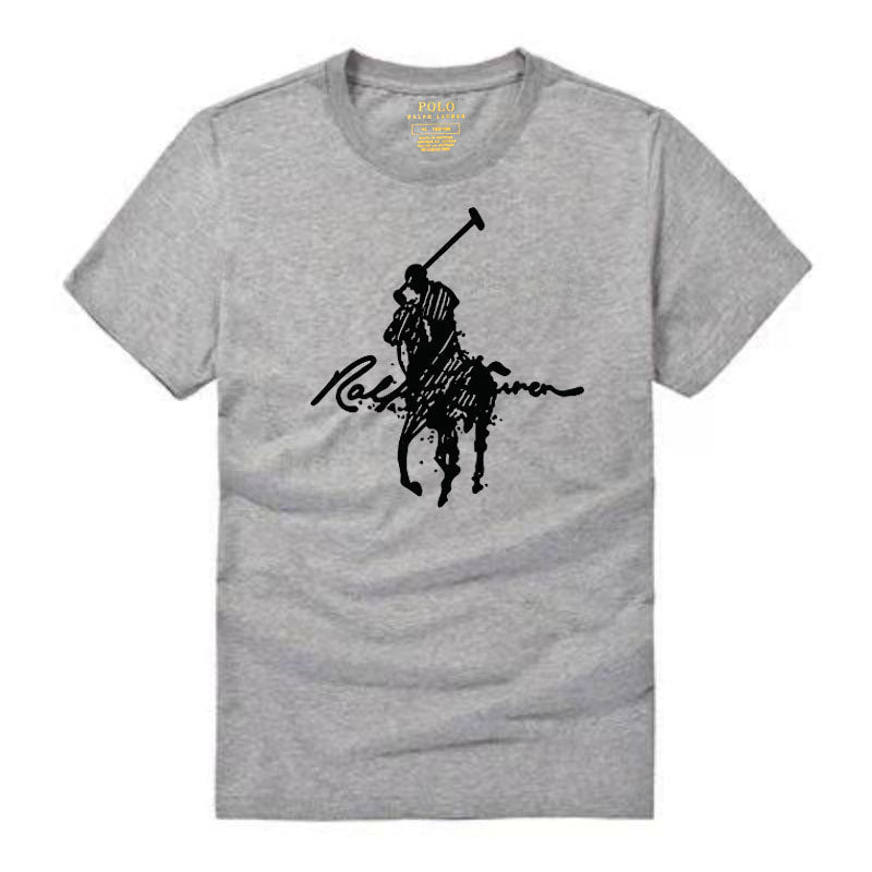 Ralph Lauren Premium Casual Cotton T-Shirt – Soft Crew Neck Style