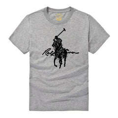 Ralph Lauren Premium Casual Cotton T-Shirt – Soft Crew Neck Style