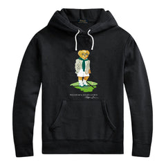 Ralph Lauren Men's Bear Graphic Sweatshirt – Cotton Hooded Pullover