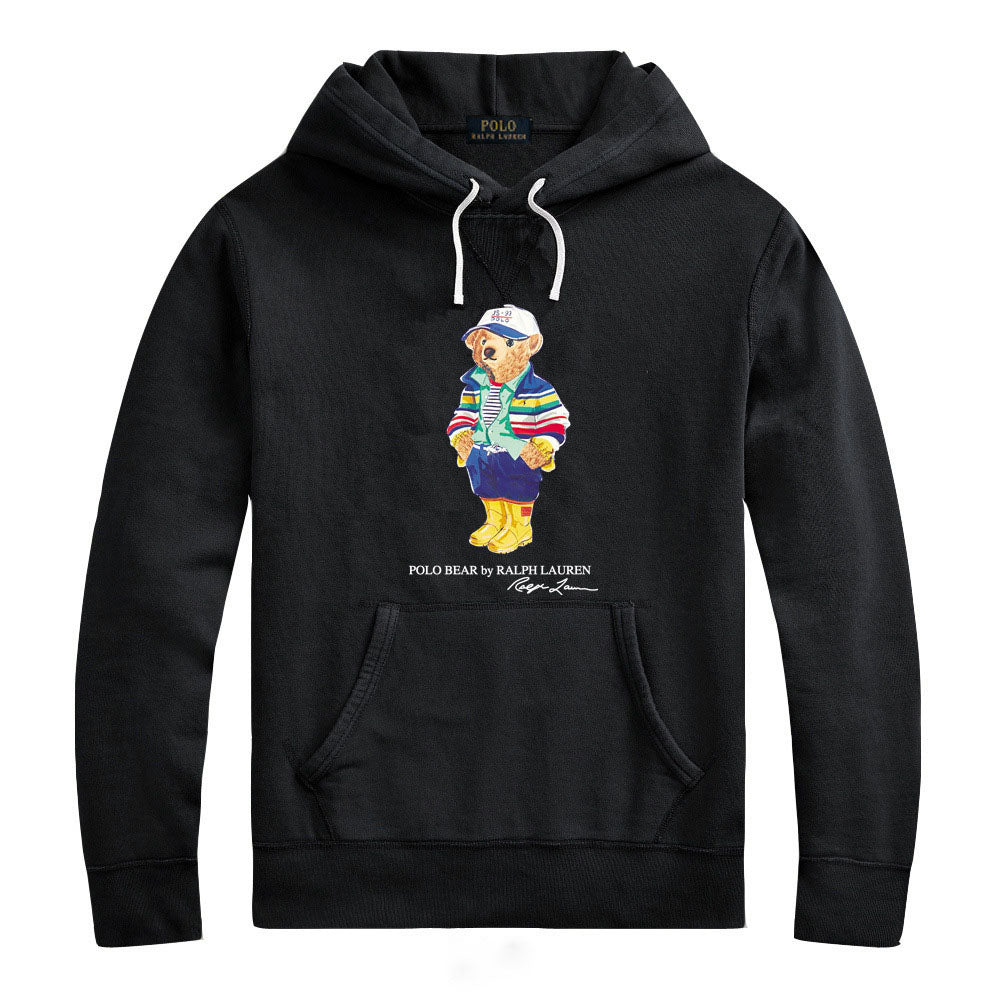 Ralph Lauren Polo Bear Limited Style Hoodie – Casual Cotton Sweatshirt