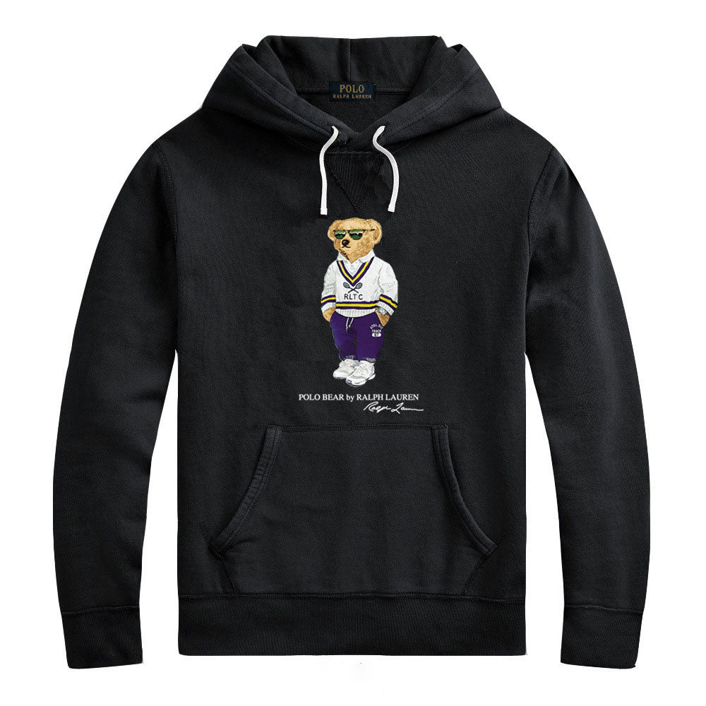 Ralph Lauren Polo Bear Fashion Hoodie – Classic Fit Pullover Top